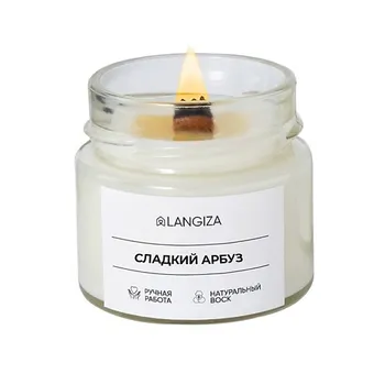 LANGIZA Свеча ароматическая Сладкий арбуз 1.0