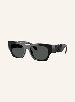 Солнцезащитные очки ve4479u VERSACE, черный/темно-серый