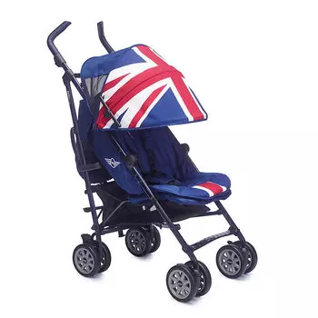 Коляска Easywalker MINI Buggy 2017 XL Union Jack Classic + бампер