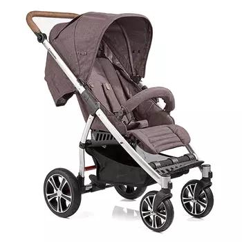 Коляска GESSLEIN S4 Air+ Blackbrown/ tabak Черно-коричневый (+ Защитный чехол СМЕШАРИКИ в подарок!)