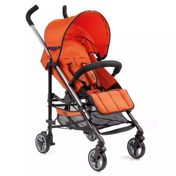 Коляска GESSLEIN S5 2+2 SPORT ORANGE Оранжевый (+ Защитный чехол СМЕШАРИКИ в подарок!)