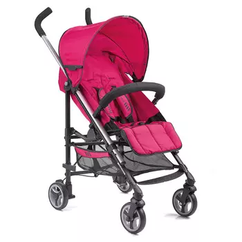 Коляска GESSLEIN S5 2+2 SPORT PINK Розовый (+ Защитный чехол СМЕШАРИКИ в подарок!)