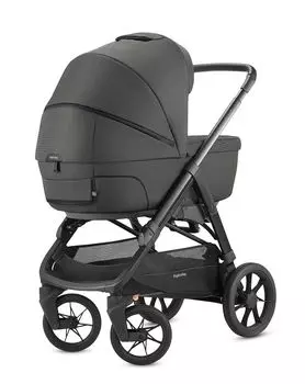 Коляска Inglesina Aptica XT System Quattro 4 в 1 на шасси Aptica XT, Charcoal (2021) (+ Защитный чехол СМЕШАРИКИ в подарок!)