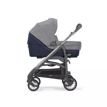 Коляска Inglesina Trilogy System Quattro 4 в 1 на шасси Trilogy Slate, Antigua BlueAntigua Blue (+ Защитный чехол СМЕШАРИКИ в подарок!)