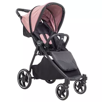 Коляска Pituso Ruta DUSTY PINK/GREY Пыльная роза (+ Защитный чехол СМЕШАРИКИ в подарок!)