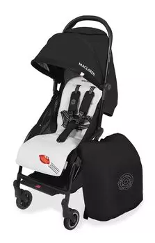 Коляска прогулочная Maclaren Atom Style Set Black (+ Защитный чехол СМЕШАРИКИ в подарок!)