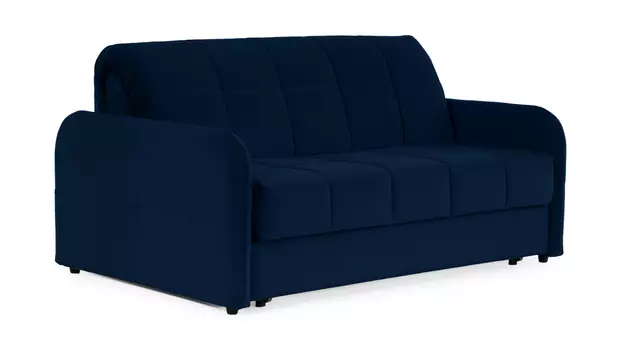 Прямой диван Domo Pro Sky velvet 41 с мягкими подлокотниками