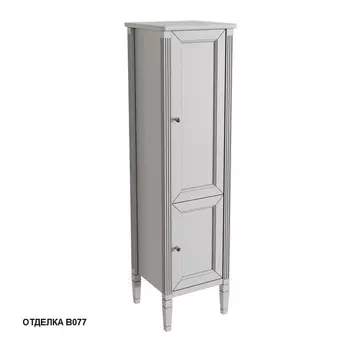 Шкаф-пенал Caprigo Albion Promo 33350R-В077 R blanco-grigio