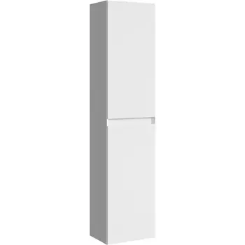 Шкаф-пенал Aqwella Geometria 35 подвесной, белый матовый