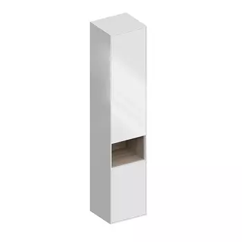 Шкаф-пенал Kerama Marazzi Plaza Modern подвесной, белый