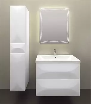 Шкаф-пенал Marka One Brio 30П White L