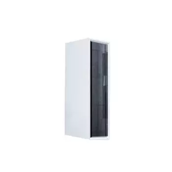 Шкаф-пенал Marka One Glass Seattle 30П 1д Black stone L