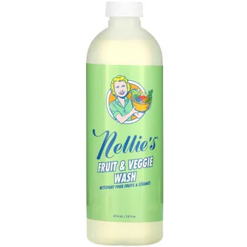 Nellie's, Средство для мытья фруктов и овощей, 474 мл (16 жидк. Унций)