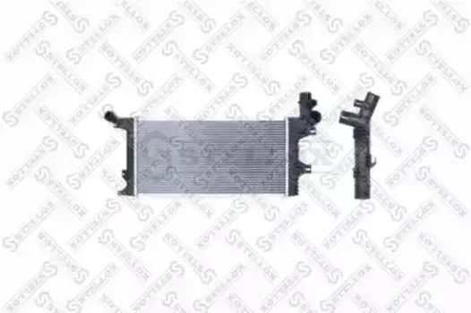 Радиатор системы охлаждения двигателя STELLOX 81-03345-SX