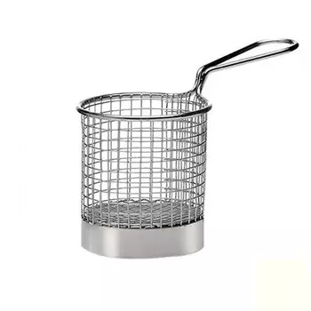 Корзинка для подачи круглая d=90/85мм h=90мм 400мл нерж. MGSteel | BSKR9NM