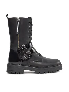 Ботильоны Karl Lagerfeld Kids, черный