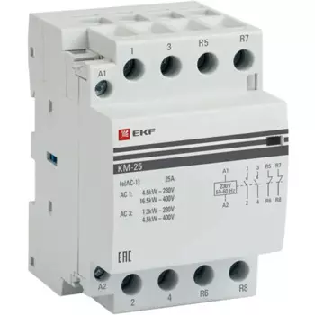 Контактор EKF КМ 2NC 25 А 230-400 В