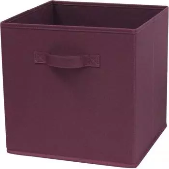 Короб Spaceo Berry 31х31х31 см 29.7 л полиэстер цвет черничный