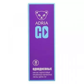 Линзы контактные Adria/Адриа GO (8.6/-7,50) 30шт