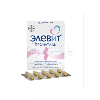 Элевит пронаталь табл, 100 шт