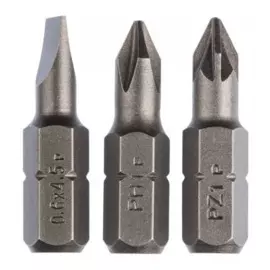 набор бит 3шт sl6/ph1/pz1 25мм bosch 2609255973