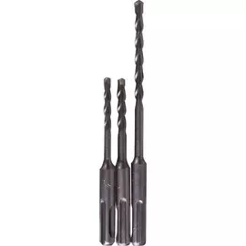 набор буров sds+ по бетону 3шт. 5-6х110, 6х160 мм archimedes 91690
