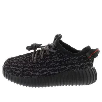 Кроссовки повышают 350 младенец Adidas Yeezy, черный