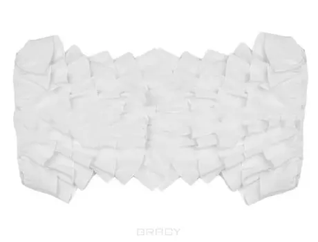 Igrobeauty, Бюстье на резинке (до 48 размера), белое, 10 шт