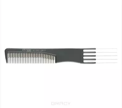 Comair, Расческа вилка для тупирования, 19,5 см, № 102, 1 шт