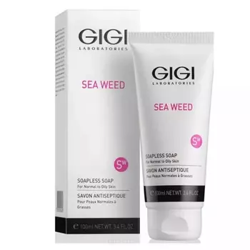 GiGi, Мыло жидкое непенящееся Sea Weed Soapless Soap, 100 мл