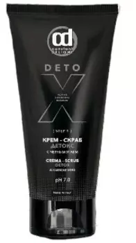 Constant Delight, Крем-скраб для волос Детокс с черным углем Detox, 100 мл
