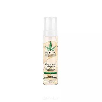 Hempz, Гель-мусс для душа Сахарный тростник и папайя, 250 мл