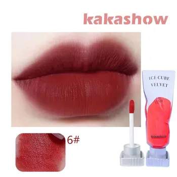 Velvet Lip Glaze Mist Matt Lipstick Увлажняющая грязь для губ 1#