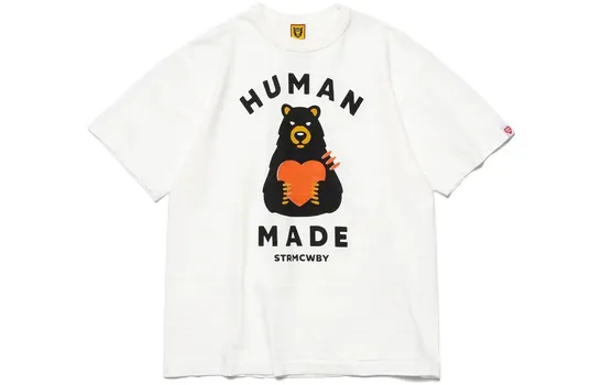Футболка с рисунком #13 Human Made, белый