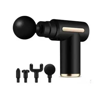 Электромассажер Massage Gun, 4 насадки