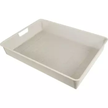 Корзина для системы Larvij 55.5x8x41 см сталь цвет бежевый