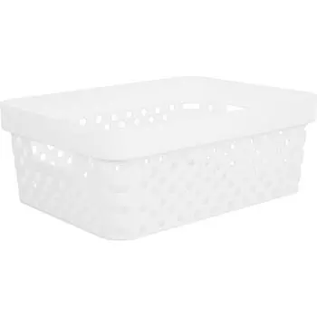 Корзина Eternity 36x270x140 мм 11 л полипропилен цвет белый