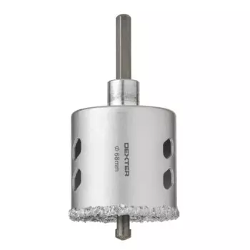 Коронка по керамике Dexter SM24P07MST037-1RU 68 мм