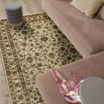 Ковер Isphahan 160x230 см вискоза 84552 цвет кремовый