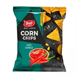 Чипсы Bruto Corn chips кукурузные Соус сальса 100 г