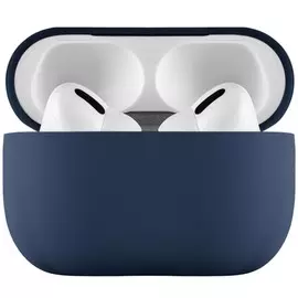 Чехол для наушников uBear Touch Pro Silicone Case для AirPods Pro, темно-синий