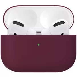 Чехол для наушников VLP Silicone Case SCAP3-08MS, марсала