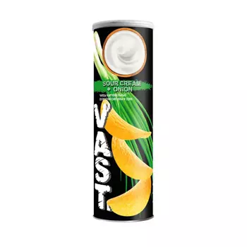 Чипсы картофельные Leader Vast сметана-лук 160 г
