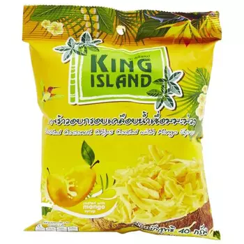 Чипсы кокосовые King Island кокосовые с манго 40 г