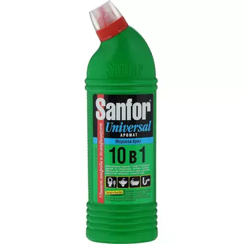 Чистящее средство Sanfor Universal 10 в 1 Морской бриз 0,75 л