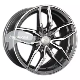 Литые диски LS 790 7,5x17/5x114,3 ET40 D73,1 790 GMF (конус, Колпак+лого)