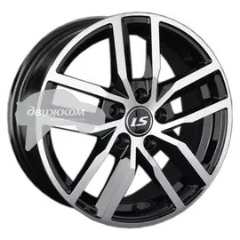 Литые диски LS 796 6x15/5x100 ET38 D57,1 796 BKF (конус)