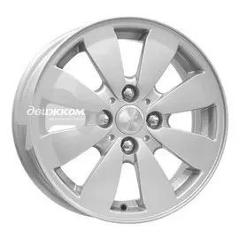 Литые диски K&amp;K 5,5x14/4x98 ET35 D58,6 КС577 Сильвер