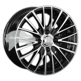 Литые диски LS 7x16/4x100 ET40 D60,1 768 BKF (конус)