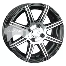 Литые диски LS 7x16/4x100 ET40 D73,1 571 BKF